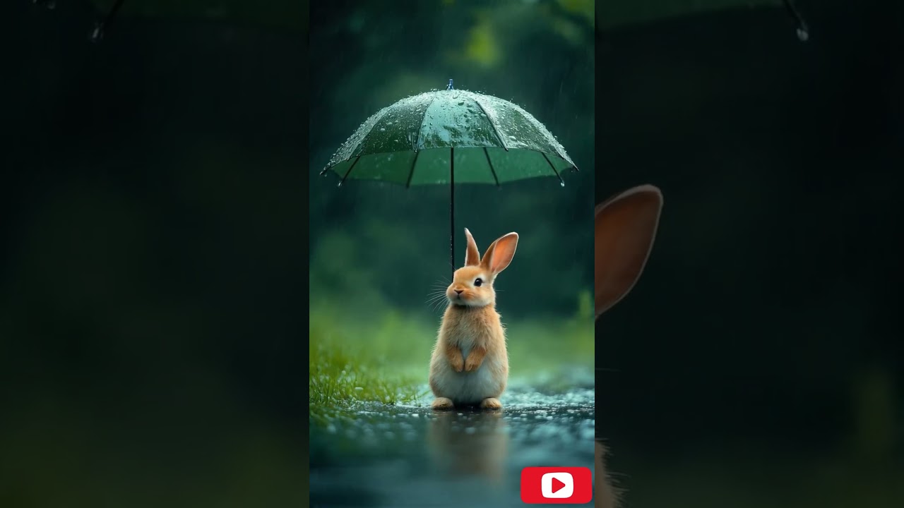 🌧️Rabbit in rain☔️ 