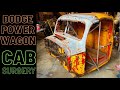 Rusty Cab Repair! Dodge Power Wagon Body Work and Sheet Metal Welding. Rust Removal and Restoration