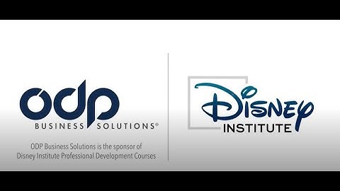 Details Make the Difference: ODP Business Solutions & Disney Institute Create an Inspiring Space