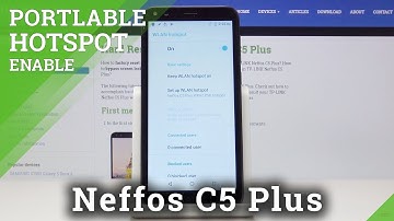 How to Enable Portable Hotspot in Neffos C5 Plus - Wi-Fi Share / Activate Mobile Hotspot