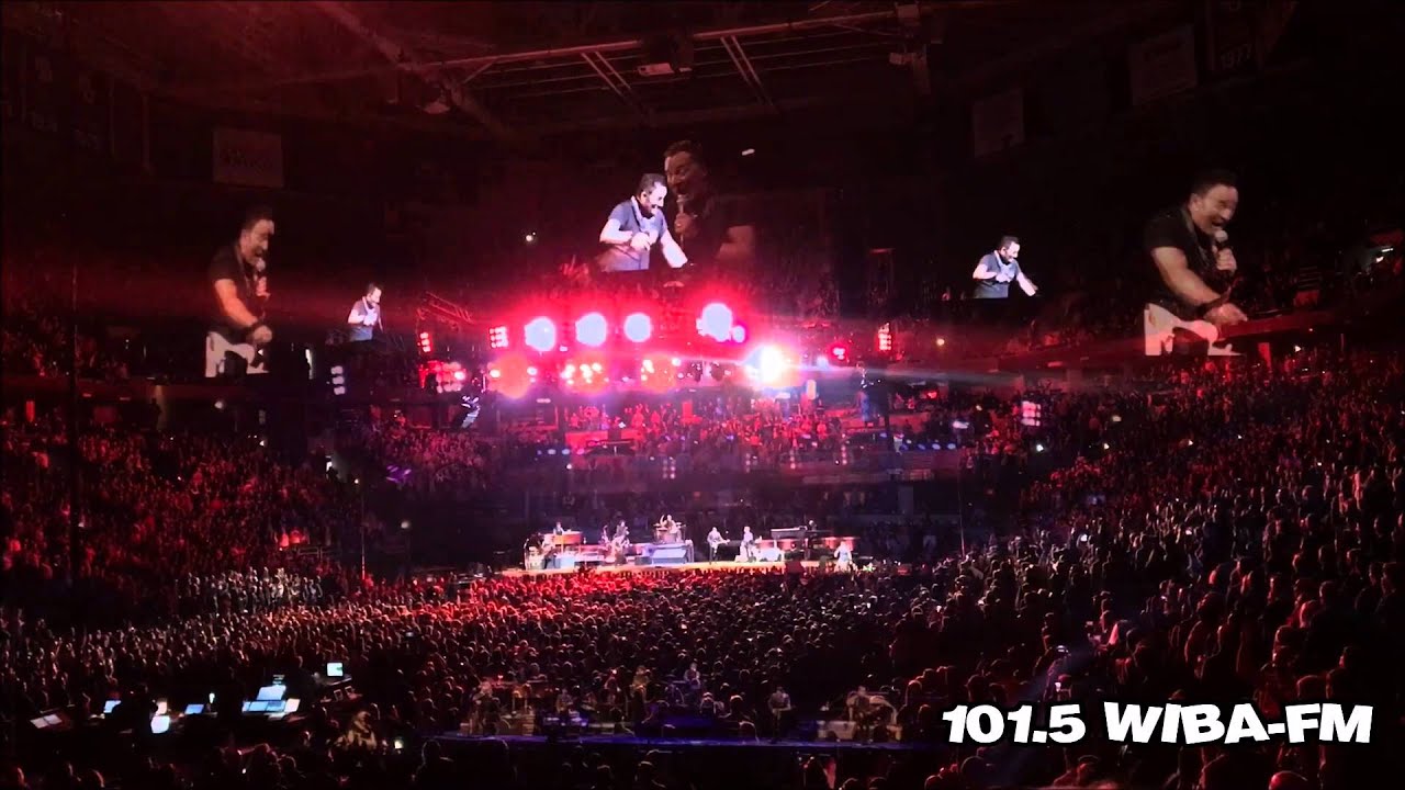 Bruce Springsteen 101.5 WIBA-FM - YouTube
