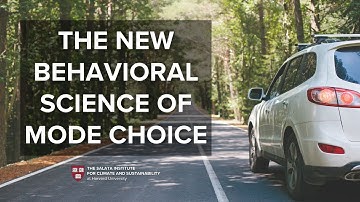 The New Behavioral Science of Mode Choice