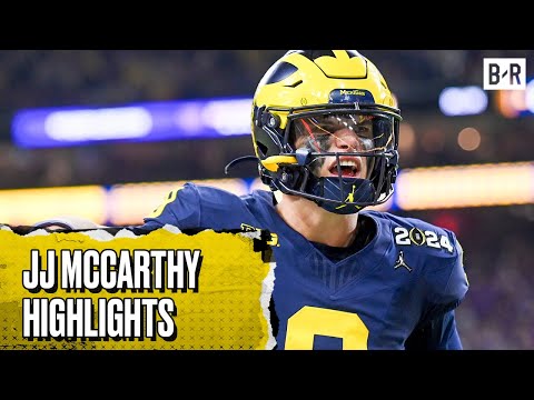 QB2 in the 2024 NFL Draft? | JJ McCarthy Michigan Career Highlights