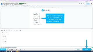 Using The Edit Math Button In Equatio For Google
