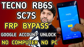 Tecno RB6S Frp Bypass| How to bypass google account Tecno RB6S | Za Mobile Tech