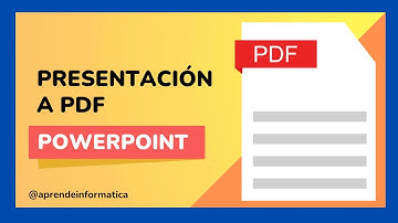 🟣 Como EXPORTAR un archivo de POWERPOINT a PDF