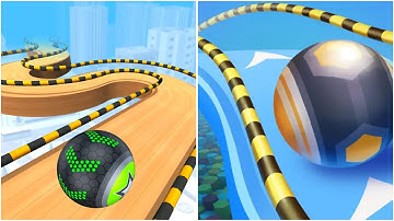 Going Balls Vs  Rollance Adventure Balls Gyrosphere Race Walkthrough SpeedRun Gameplay