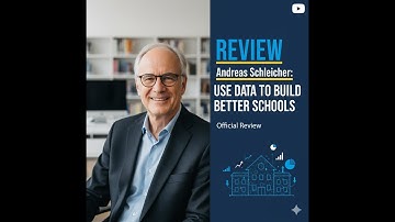 Day 23: Andreas Schleicher: Use data to build better schools.