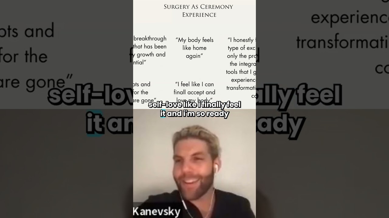 YouTube Short thumbnail for Patient finally feels self-love right before surgery | Dr. Jonathan Kanevsky