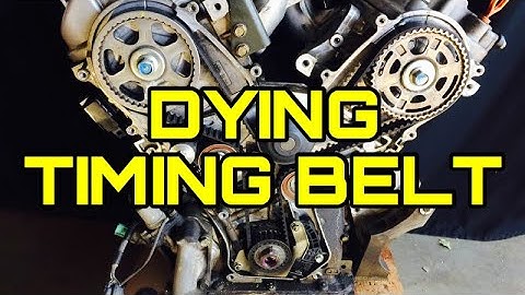 How to tell if your Timing Belt has been Changed | Is Going Bad or needs to be Replaced
