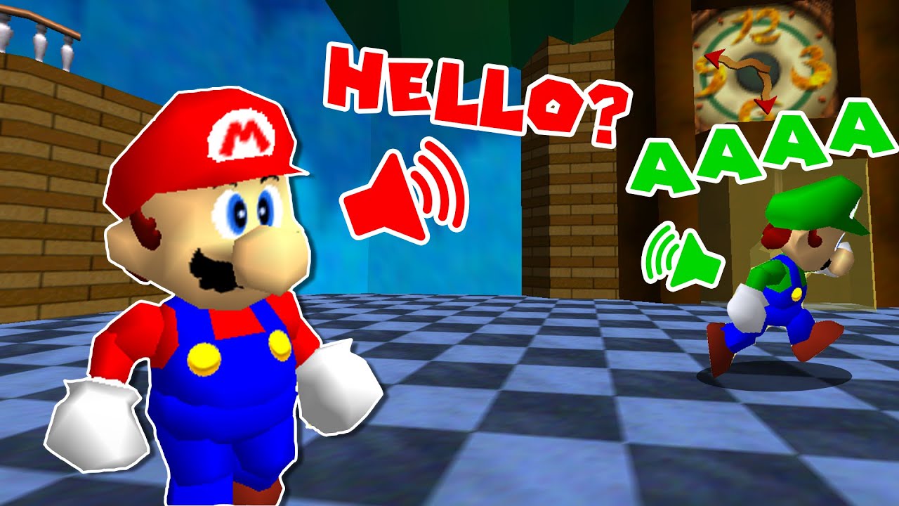 Mario 64 HIDE AND SEEK is INSANE