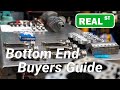 Bottom End Buyers Guide - How to pick the right Pistons Rods Bearings Studs Gaskets Cranks Sleeves