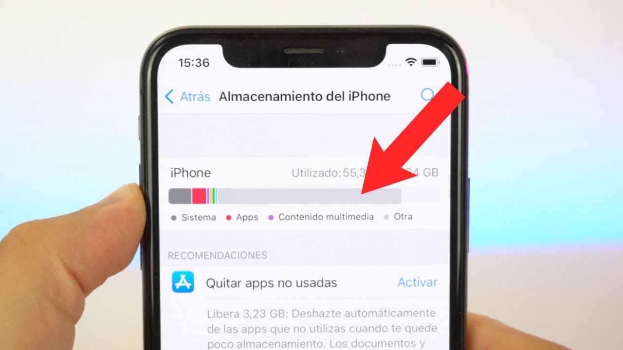 Como borrar datos del sistema iphone