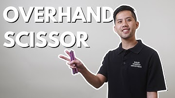 How to do an Overhand Scissor | Intermediate Balisong / Butterfly Knife Tutorial