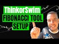 ThinkorSwim Fibonacci Tool Setup