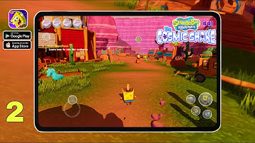 SpongeBob The Cosmic Shake Mobile Gameplay Walkthrough ( Android, iOS ) Part 2
