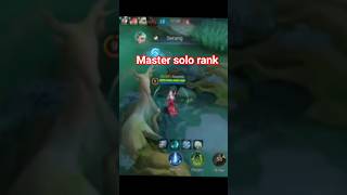 master solo rank #MLBBCreator #MLBBALLSTAR#MobileLegends #SoloRank #MLBB #PushRank #GamingIndonesia