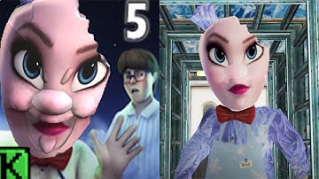 Ice Scream 5 Frozen Mod - Rod is Elsa - Android & iOS Game