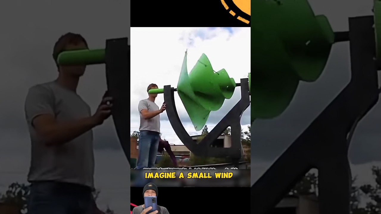 Silent Spiral Turbine That Powers Your Home"