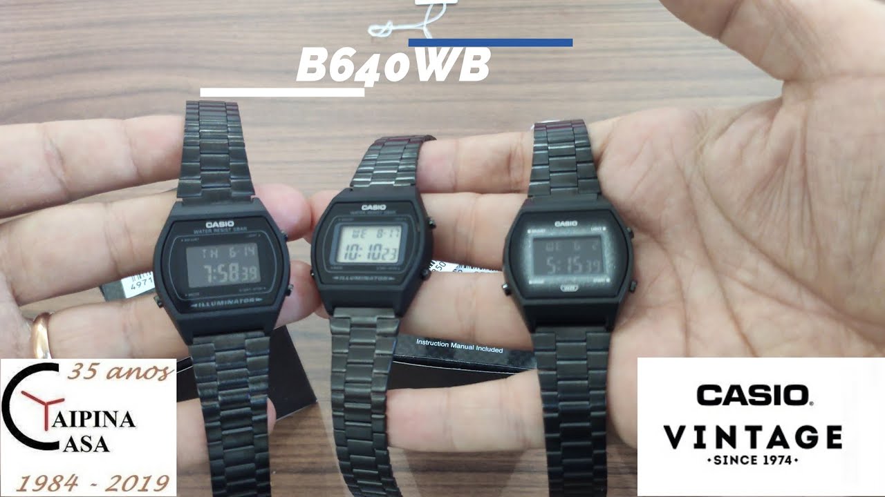 Vintage B640WBG-1BEF vs B640WB-1AEF vs B640WB-1BEF YouTube