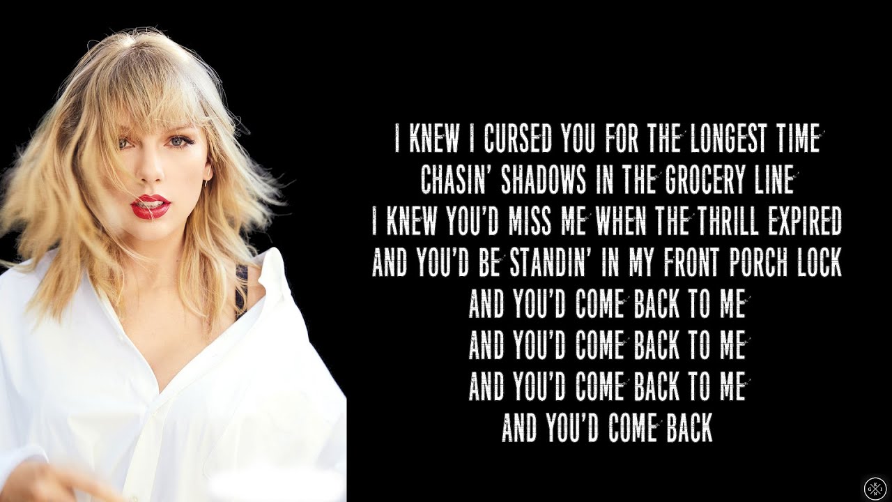 Taylor Swift - CARDIGAN (Lyrics)