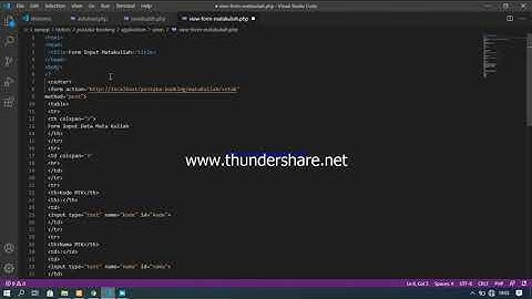 MEMBUAT FORM VALIDASI PADA CODEIGNITER