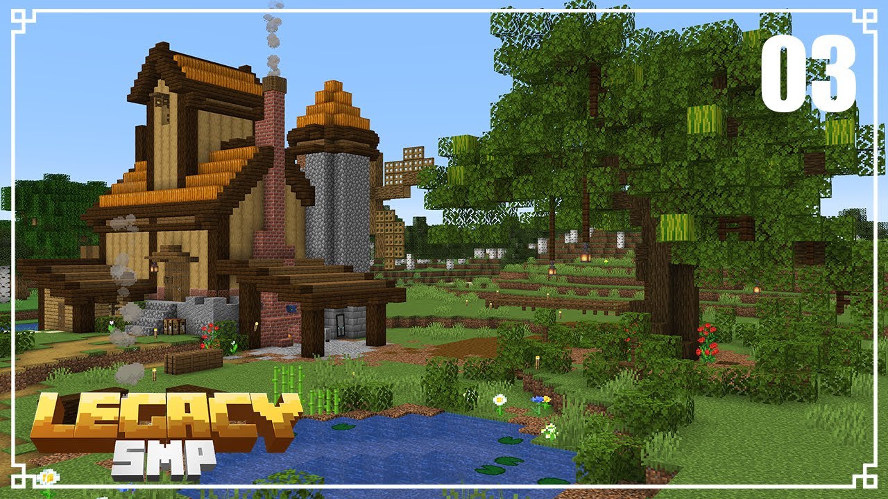 custom tree in survival mode legacysmp youtube customer tree