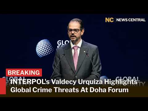 "Seize Criminal Assets": INTERPOL Chief Launches Silver Notice In Doha | News Central | AC1F