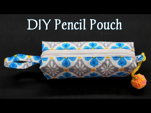 DIY ROLL-UP PENCIL CASE – diy pouch and bag with sewingtimes