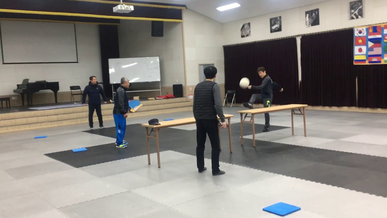 지상명령성취 팀웤을 위한 시니어TIA족구시합2