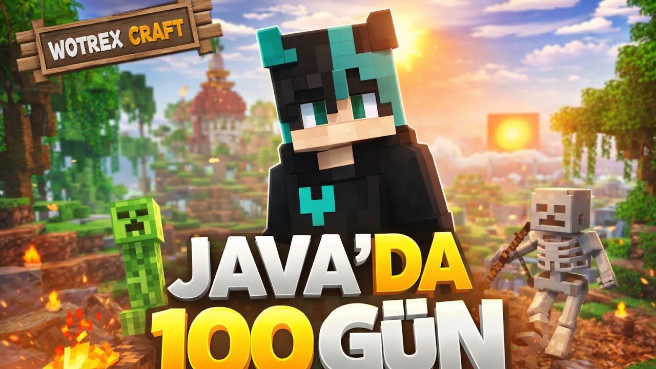 JAVADA 100 gün hayatta kaldım ÇOK ZOR / BÖLÜM 1 - YouTube