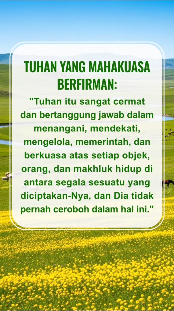 Bacalah Firman Tuhan dan Pahami Maksud-Nya