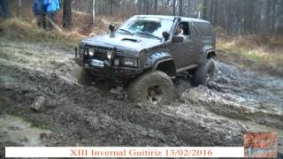 ruta 4x4 invernal guitiriz 2016 camino roderas barro parte1 arviza