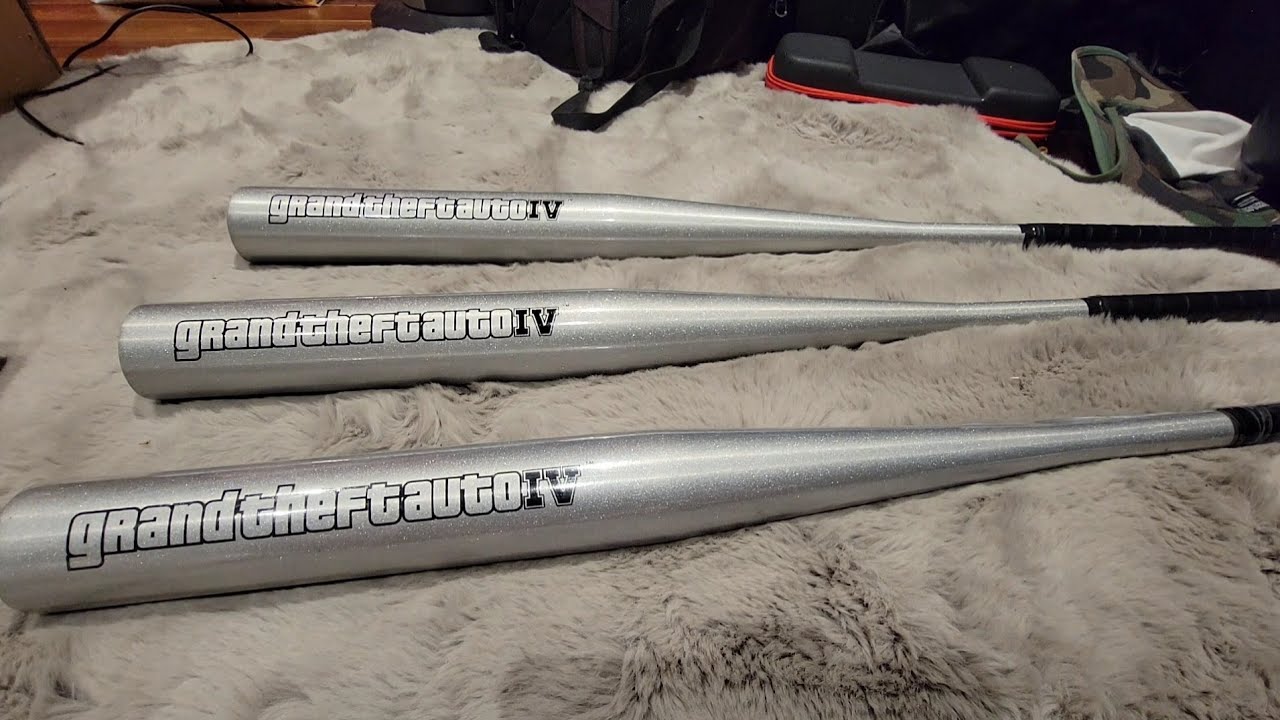 【海外非売品】 Grand Theft Auto IV公式プロモ用バット 激レア GRAND THEFT AUTO IV BASEBALL BAT UNBOXING - YouTube