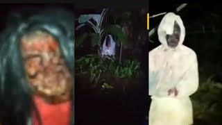 POCONG NYEMBUR KUNTILANAK MERAH - INILAH 5 PENAMPAKAN HANTU SERAM TERJELAS YANG TEREKAM KAMERA