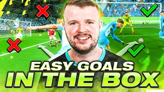 FIFA 22 is impossible to score inside the box... UNTIL NOW! FIFA 22 How to score more goals!