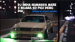 DJ India Humnava Mere × Ngana So Pigi Deng Dia | slowed & reverb version