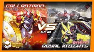 Gallantmon vs Royal Knights [Digimon Card Game & TCG EX10]