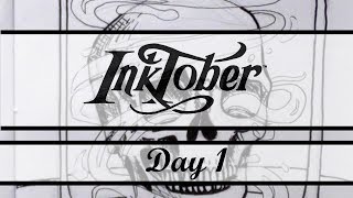 INKTOBER DAY 1 - Lockwood & Co Fan Art - Ghost in a jar