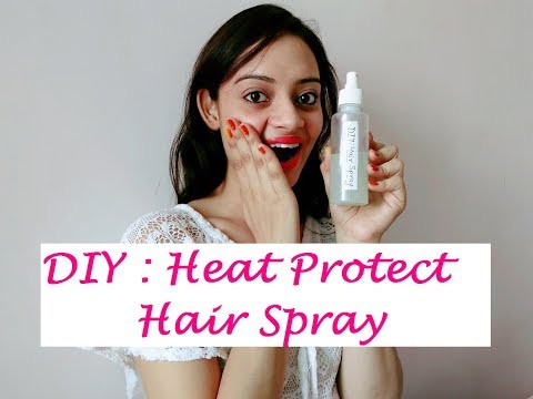 DIY:Heat Protection Hair Spray|Homemade Heat Protection Spray for Hair|Pretty  Twin Girls |Life Shots - YouTube