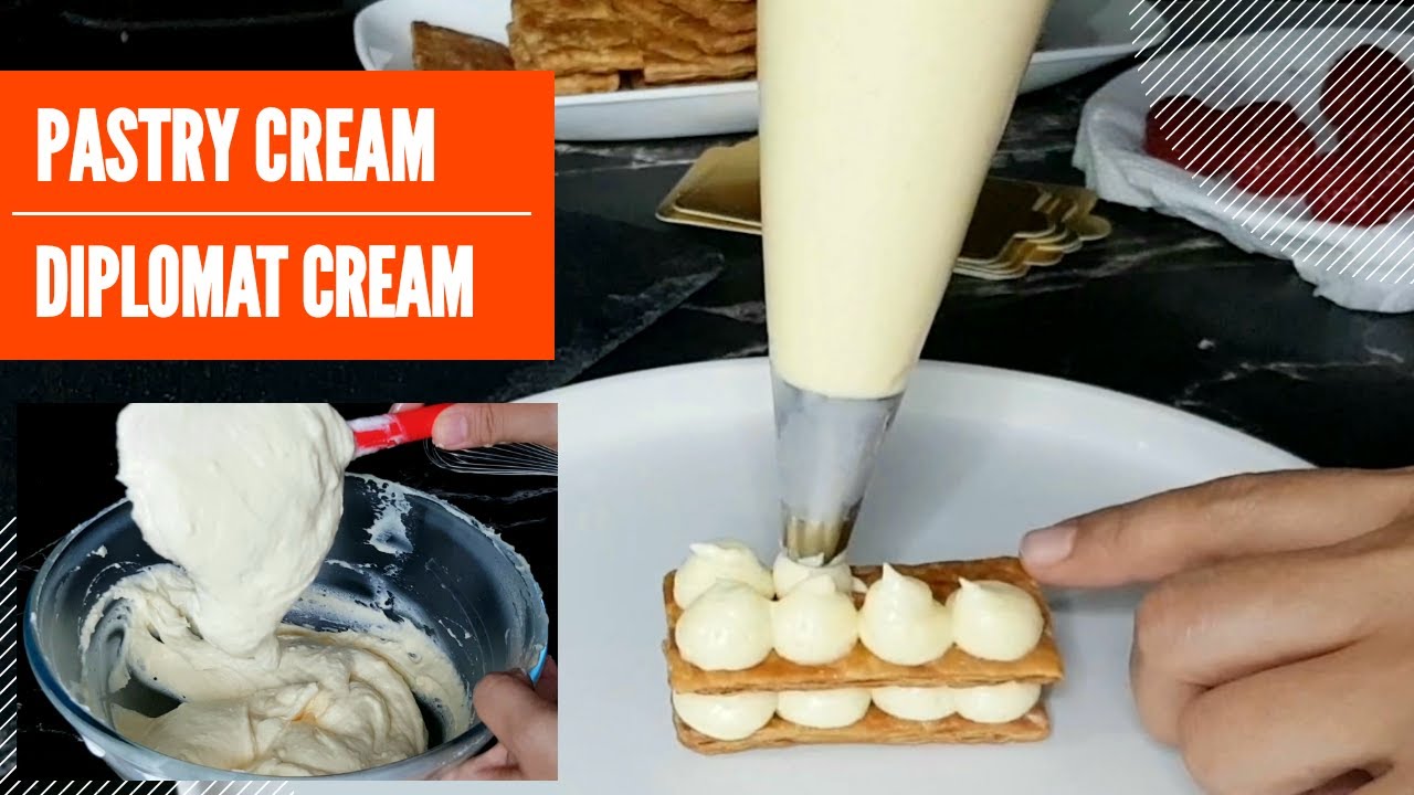 How To Make Pastry Cream Diplomat Cream For Your Choux Pastry