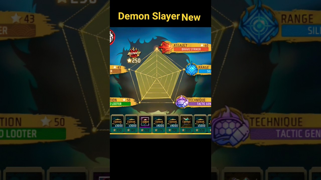 DEMON SLAYER NEW EVENT FREE BUNDLE ||🔥 Free Fire Complete Mission || 