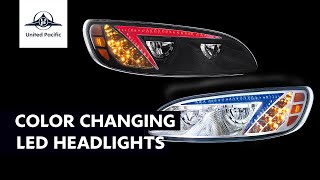Color Changing LED Headlights Upauto