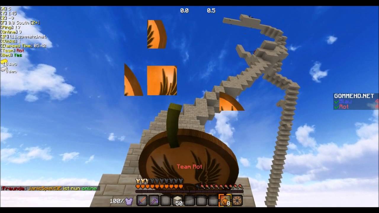 Apex vs  TAKEDOWN // Full CW // Minecraft Bedwars Clanwars #1 // ImMischa