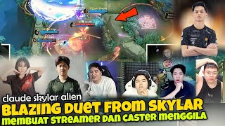 BLAZING DUET FROM SKYLAR‼️REKT DAN JONATHAN LIANDI TIRU GAYA OZI CASTER MPL