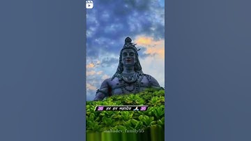 Mahadev 💖full screen status🦚✨ bholeneth status #mahadev #bholenath