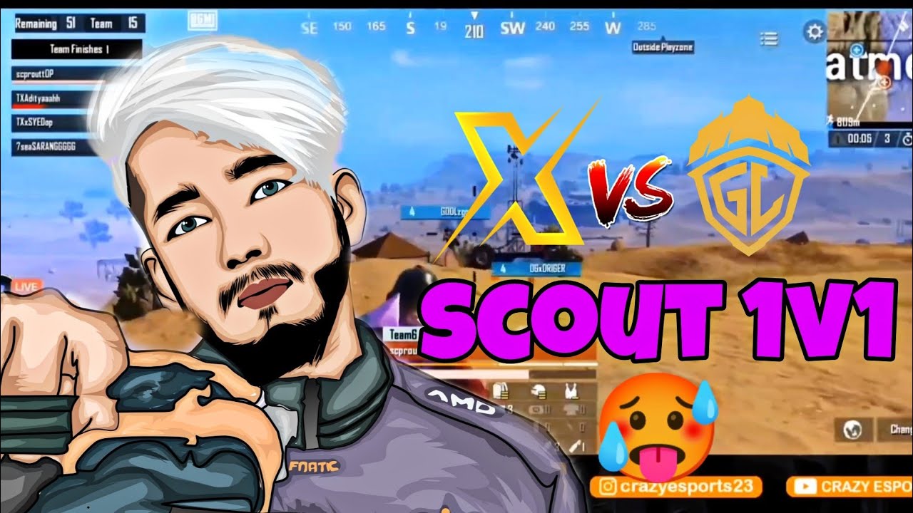 TX VS GODL 🥵 SCOUT 1V1 ⚠️ - YouTube