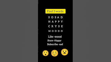 Find 4 words..... sad🔍 #shortvideos #trending #writing #art #puzzle #gaming #english #larning #fun