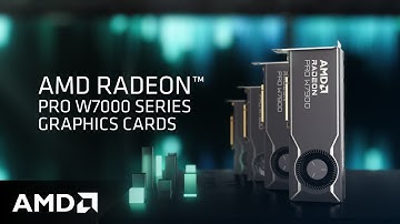 Introducing AMD Radeon™ PRO W7000 Series Graphics cards for Workstation Professionals and Creators