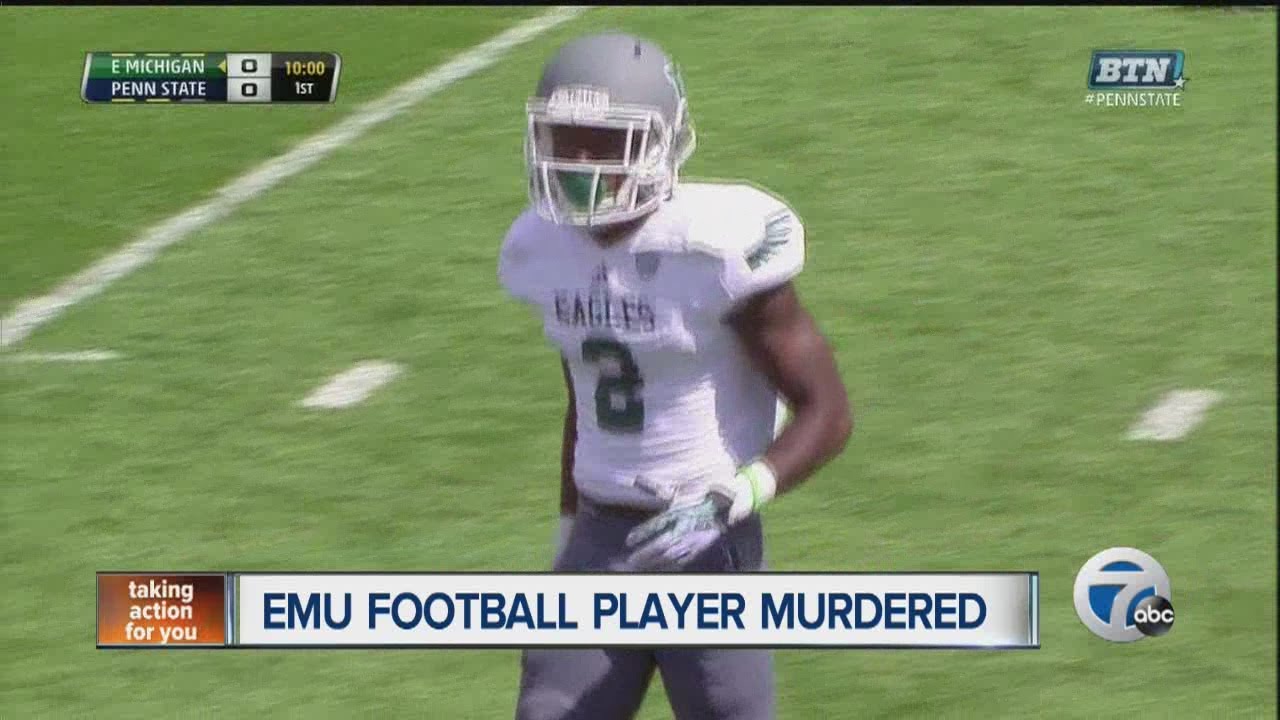 EMU football player murdered YouTube